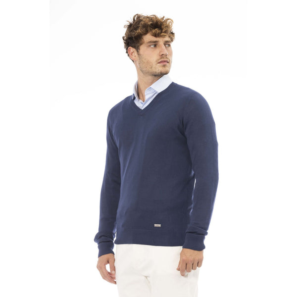 Baldinini Trend POLICORO AU7804AE Maglia Maglione Uomo Blu - BeFashion.it