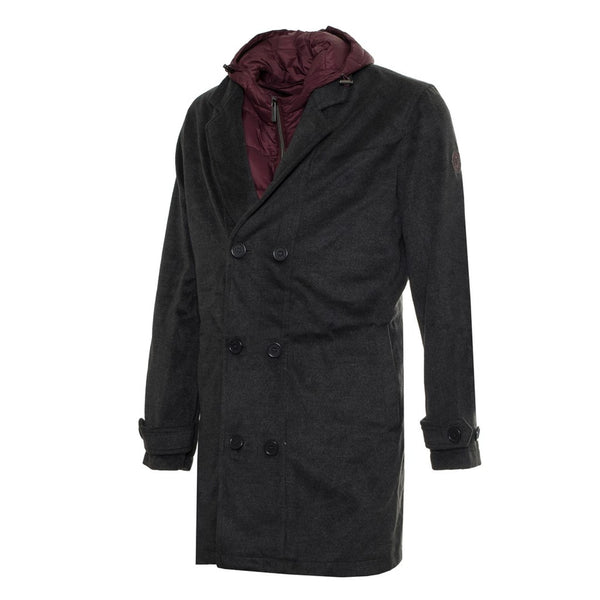 Harmont & Blaine Jeans K0AJ07-040451 Giacca Cappotto Piumino Uomo Grigio Bordeaux