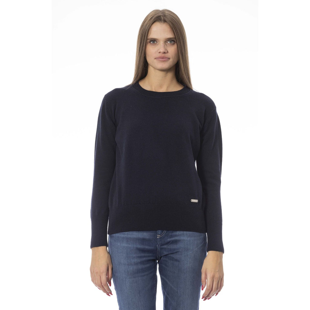 Baldinini Trend MATERA AD8800CE Maglia Maglione Donna Blu Navy