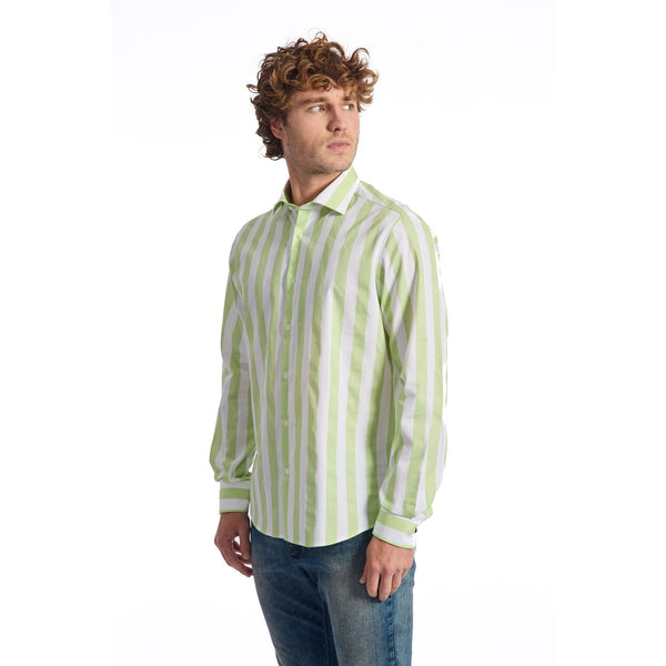 Baldinini Trend MATCHPOINT 61 Camicia Uomo Made in Italy Verde