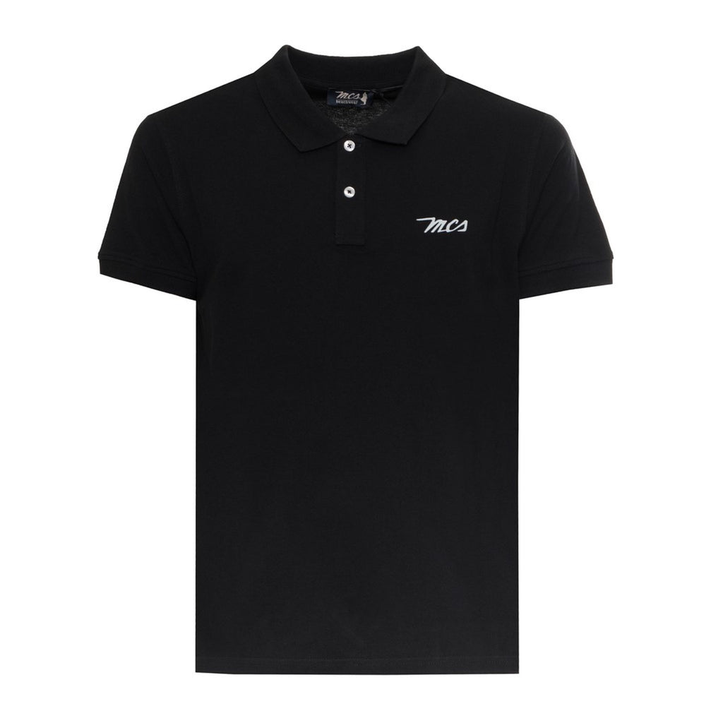 MCS 10BPS001 Polo Uomo Nero - BeFashion.it