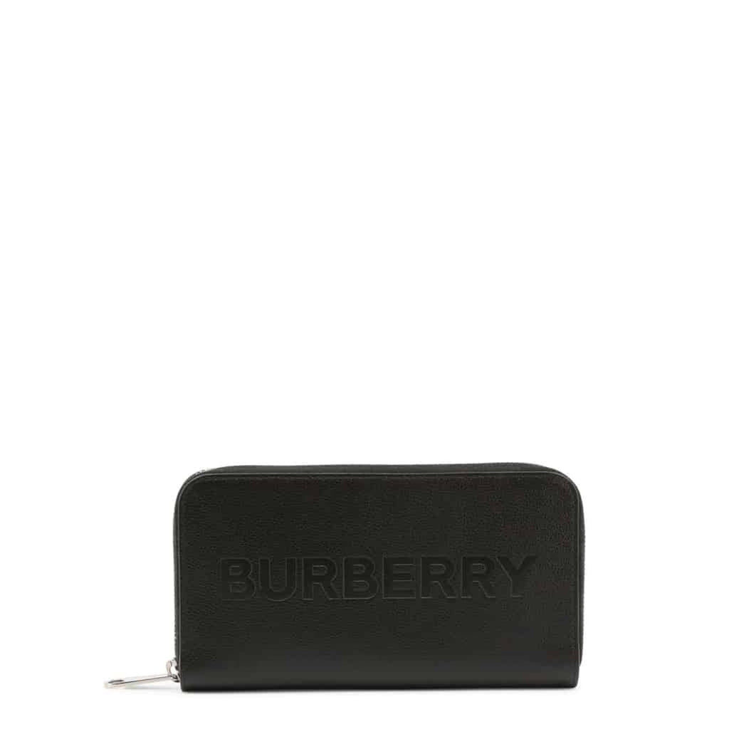 Burberry 80528851 Portafoglio Borsellino Donna Made in Italy Nero