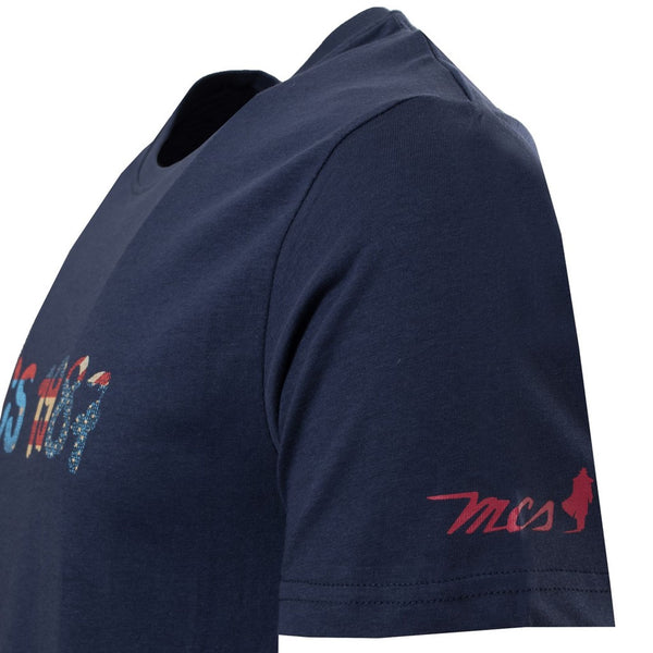 MCS 10BTS002 T-shirt Maglietta Uomo Blu Navy - BeFashion.it