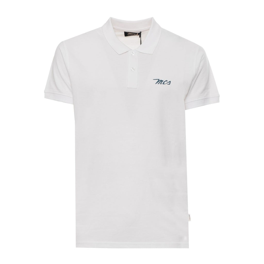 MCS 10BPS001 Polo Uomo Bianco - BeFashion.it