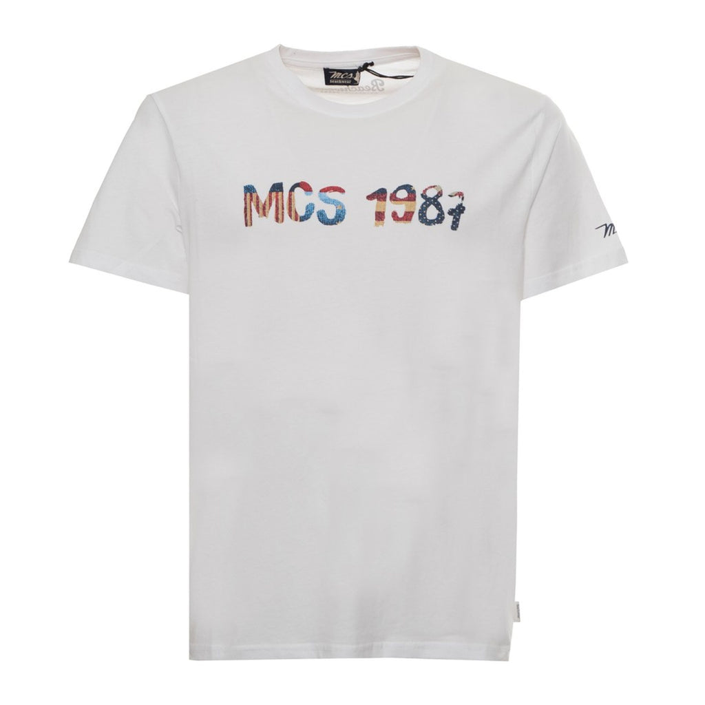 MCS 10BTS002 T-shirt Maglietta Uomo Bianco - BeFashion.it