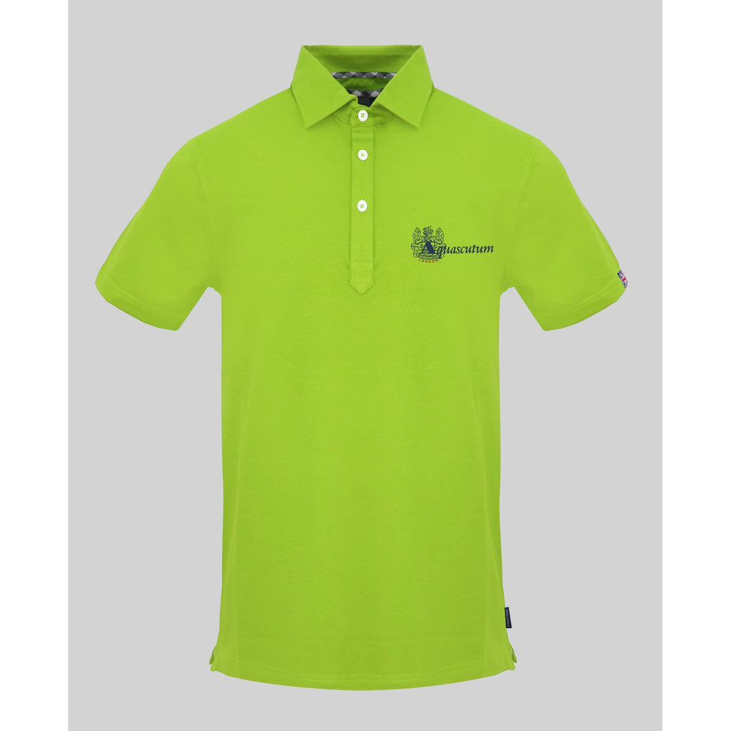 Aquascutum P01723 Polo Uomo Verde - BeFashion.it