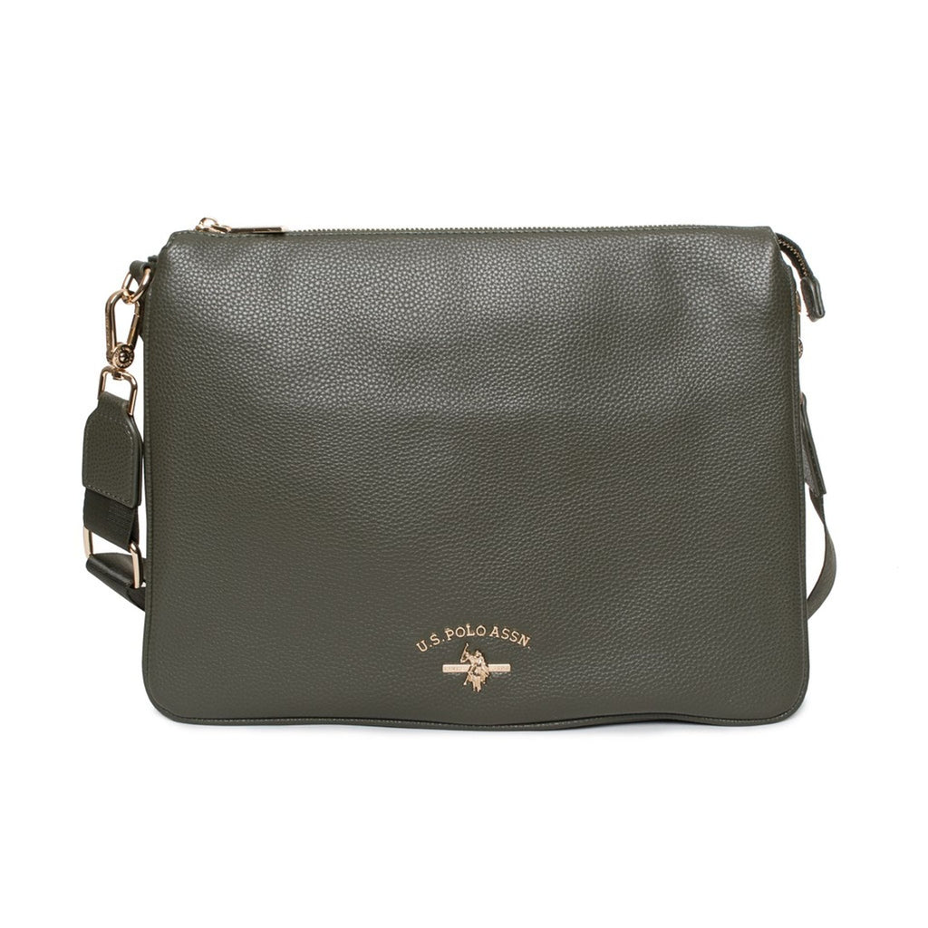 U.S. Polo Assn. BEUSS5487WVP700 Borsa Pochette Donna Verde - BeFashion.it