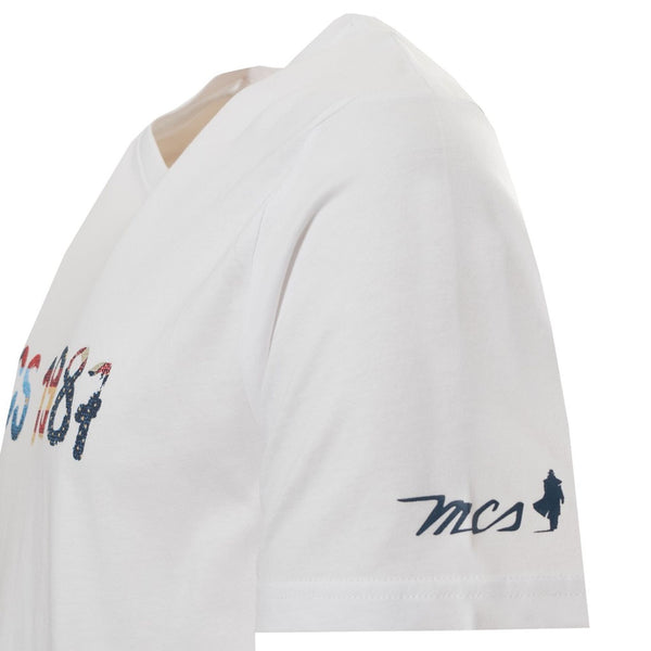 MCS 10BTS002 T-shirt Maglietta Uomo Bianco - BeFashion.it