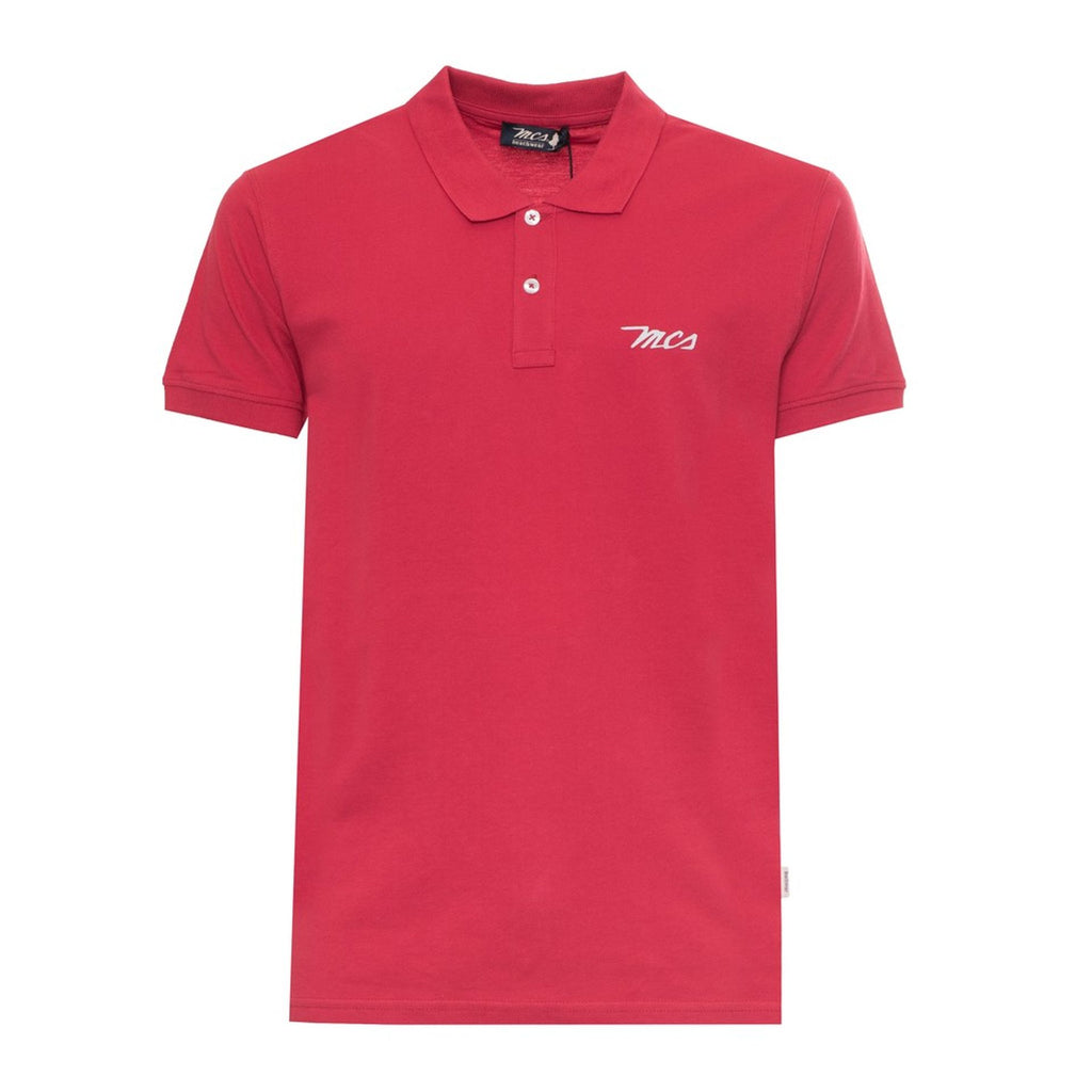 MCS 10BPS001 Polo Uomo Rosso - BeFashion.it