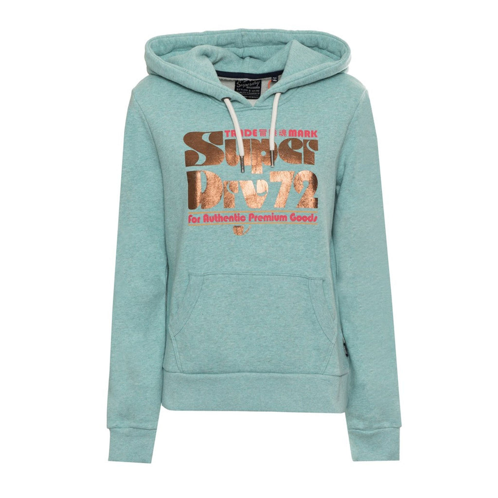 Superdry W2011965A Felpa Donna Verde