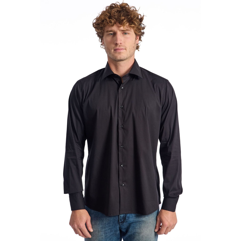 Baldinini Trend MELODY IT 114 Camicia Uomo Made in Italy Nero - BeFashion.it