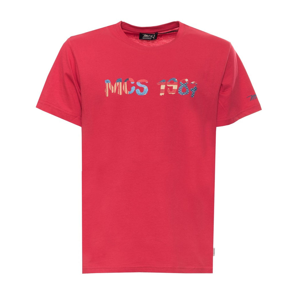 MCS 10BTS002 T-shirt Maglietta Uomo Rosso - BeFashion.it