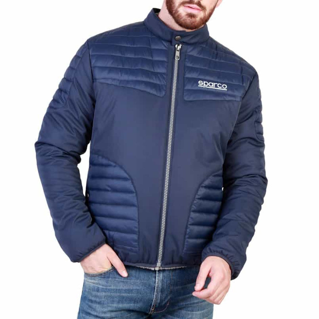 Sparco BLOOMINGTON Giacca Giubbotto Piumino Uomo Blu