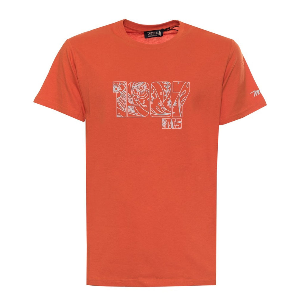 MCS 10BTS004 T-shirt Maglietta Uomo Arancione - BeFashion.it