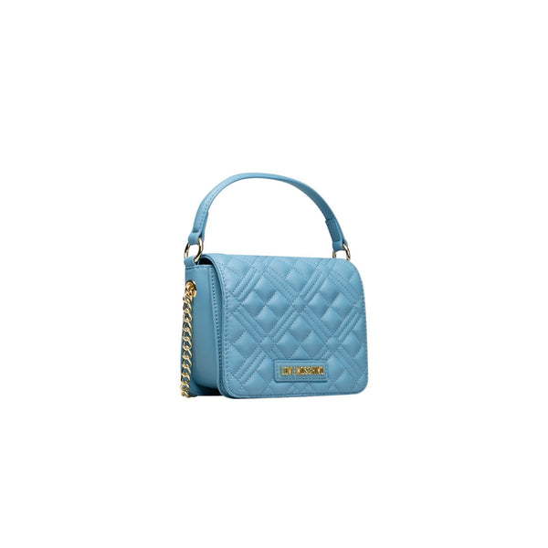 Love Moschino JC4277PP0CKN Borsa a Mano Donna Azzurro