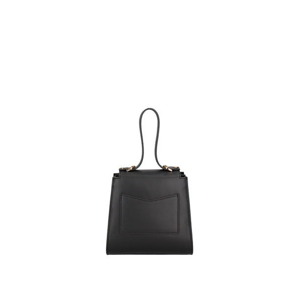 Viola Castellani VC220720423FBG Borsa a Mano Pelle Donna Nero