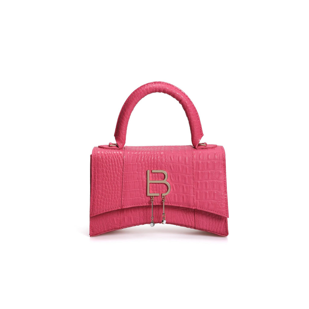 Lucky Bees 671LKB164 Borsa a Mano Donna Fucsia