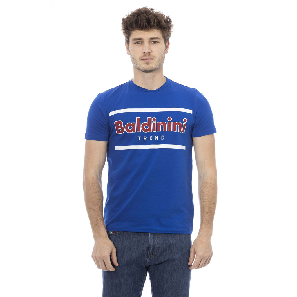 Baldinini Trend COMO TSU540 T-shirt Maglietta Uomo Blu - BeFashion.it